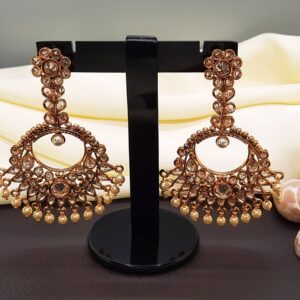 Gold-Plated-Stylish-Earrings-Indian-Jewellery