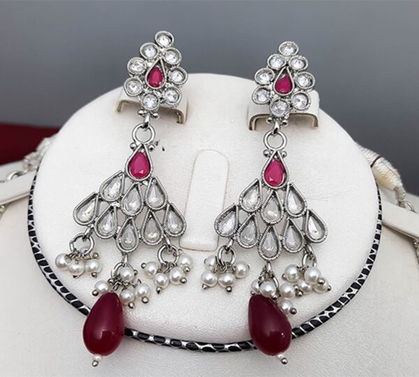 Indian-Necklace-Set-with-Earrings-Wedding-Jewelry