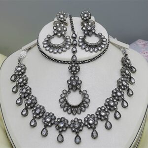 Oxidized-Jewellery-Wedding-Party-Necklace-Set